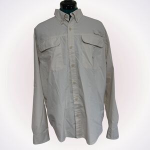 Guy Harvey Cream Fishing Shirt | Sz M